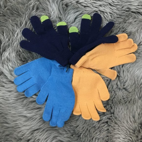 Minus Zero | Boy's Winter Gloves | Size 8-20 | 3 Pack - Picture 2 of 2